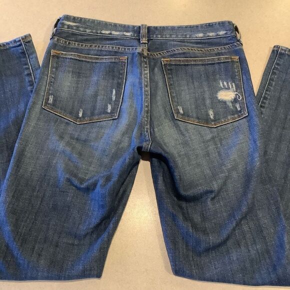 J. Crew Jeans 27 Midrise Skinny Distressed! - Picture 3 of 5